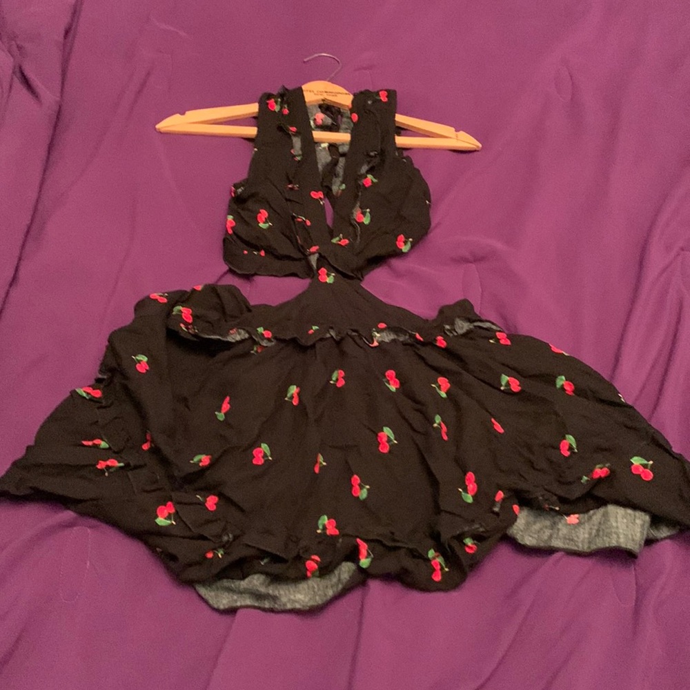 J for Justify NWT cherry dress size M